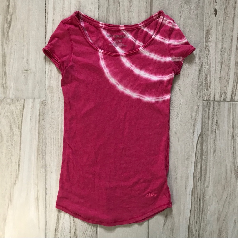 Pink Tie Dye Tee